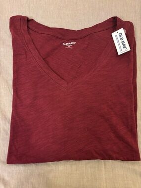 NWT Old Navy Women’s XXL Long Sleeve 100% Cotton Shirt